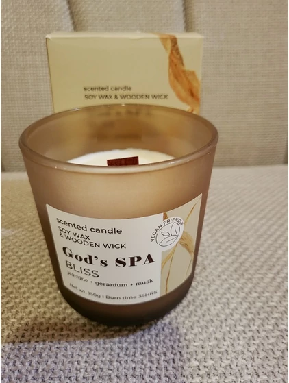 God's Spa Bliss illatgyertya