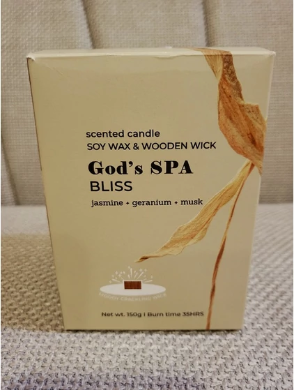 God's Spa Bliss illatgyertya